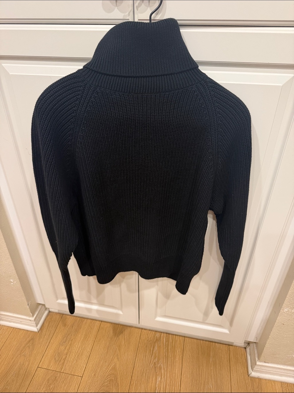 Alp N Rock Black Ribbed Turtleneck Sweater